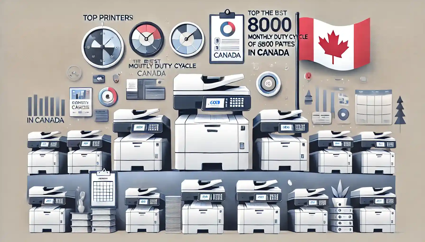 Best Monthly Duty Cycle 8000 Pages Canada
