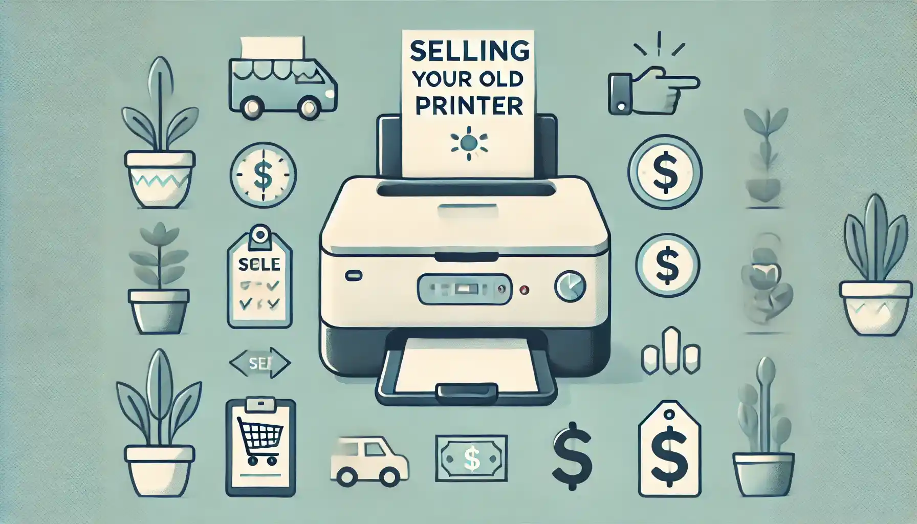 Guide to successfully selling your old printer online or locally.