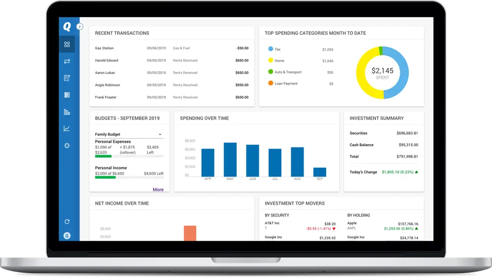Quicken personal finance app for Mac 2025
