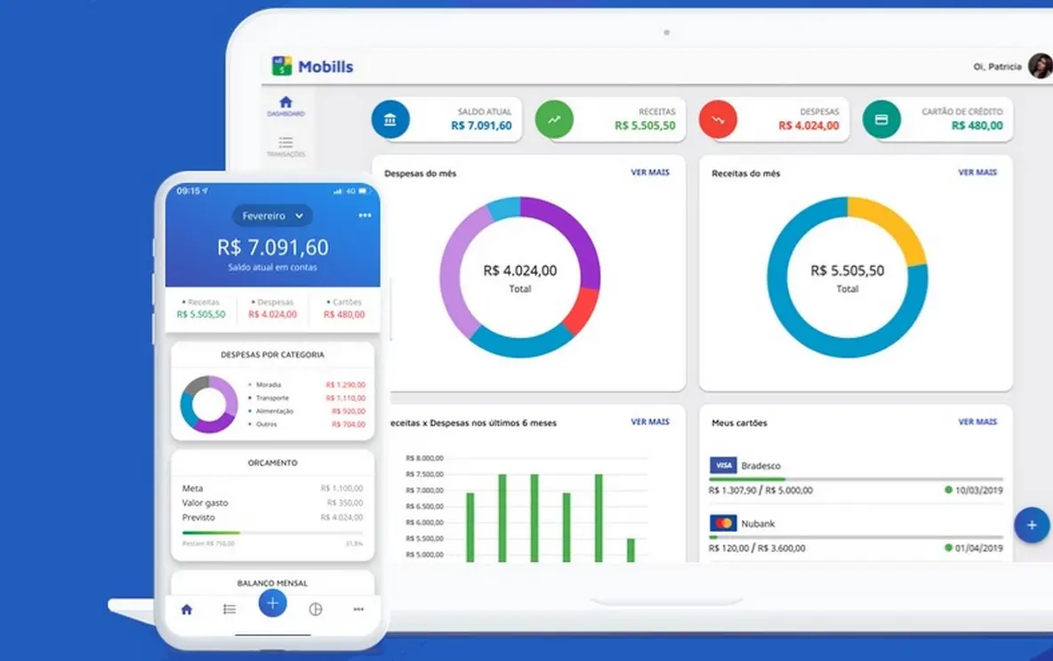 Mobills: Detailed Expense Tracking